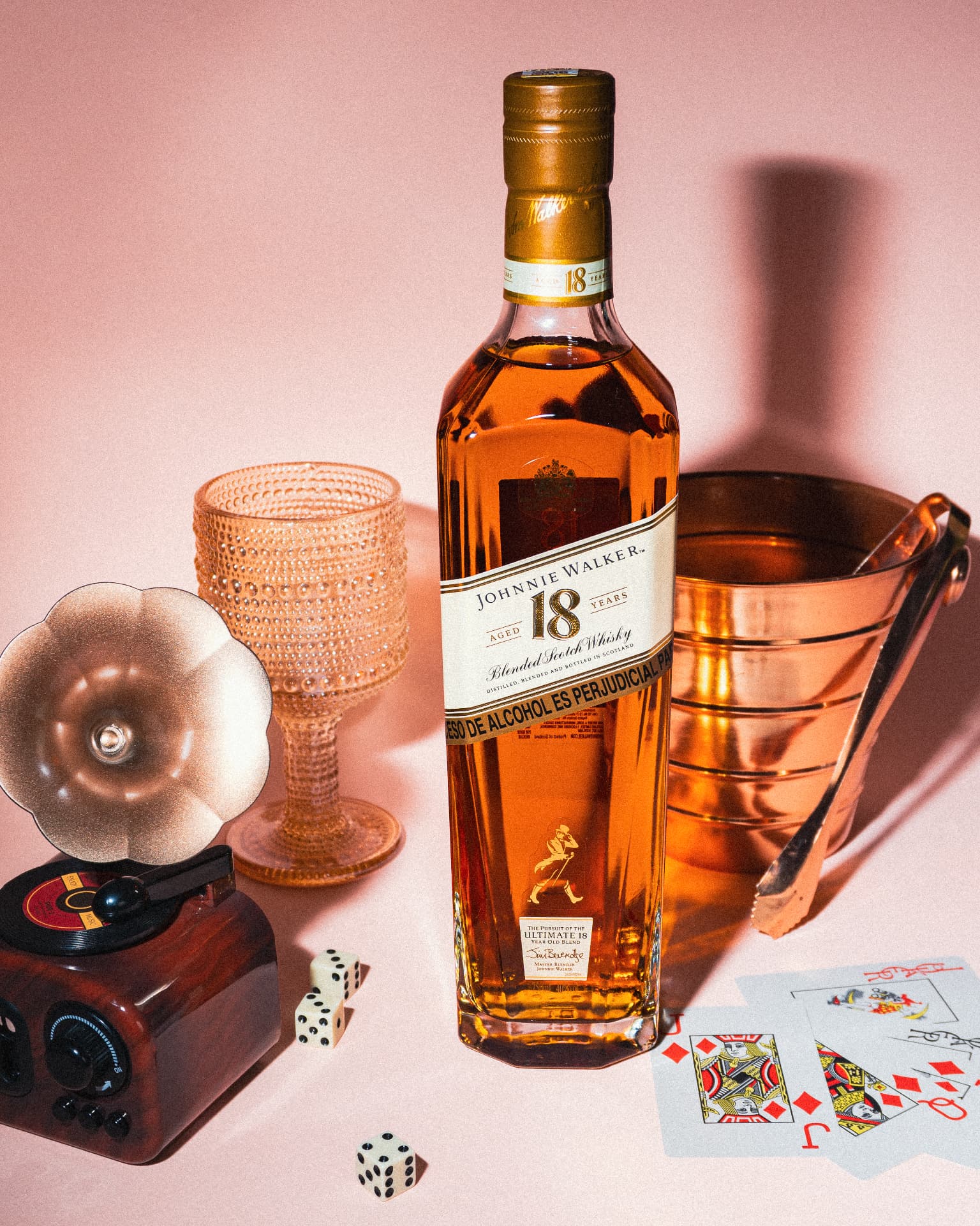 Johnnie Walker — 18 Years — Bodegón / luz técnica