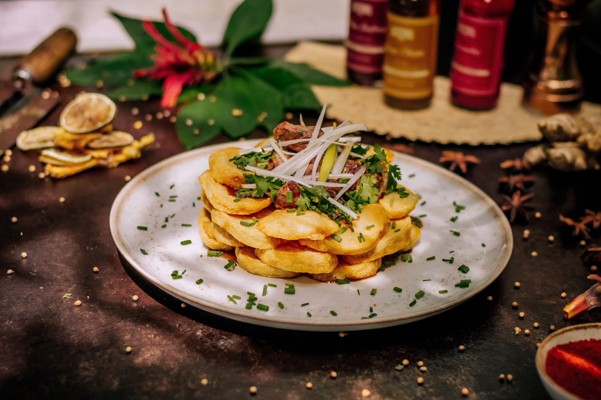 Bánh tôm — Gastronomía / producto