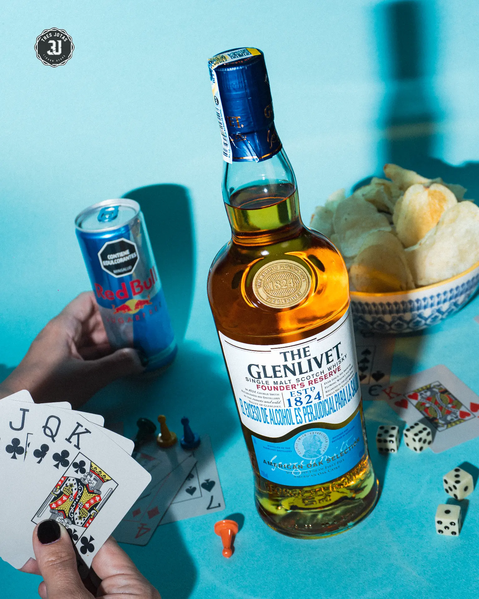 The Glenlivet — Founder's Reserve — Bodegón / producto