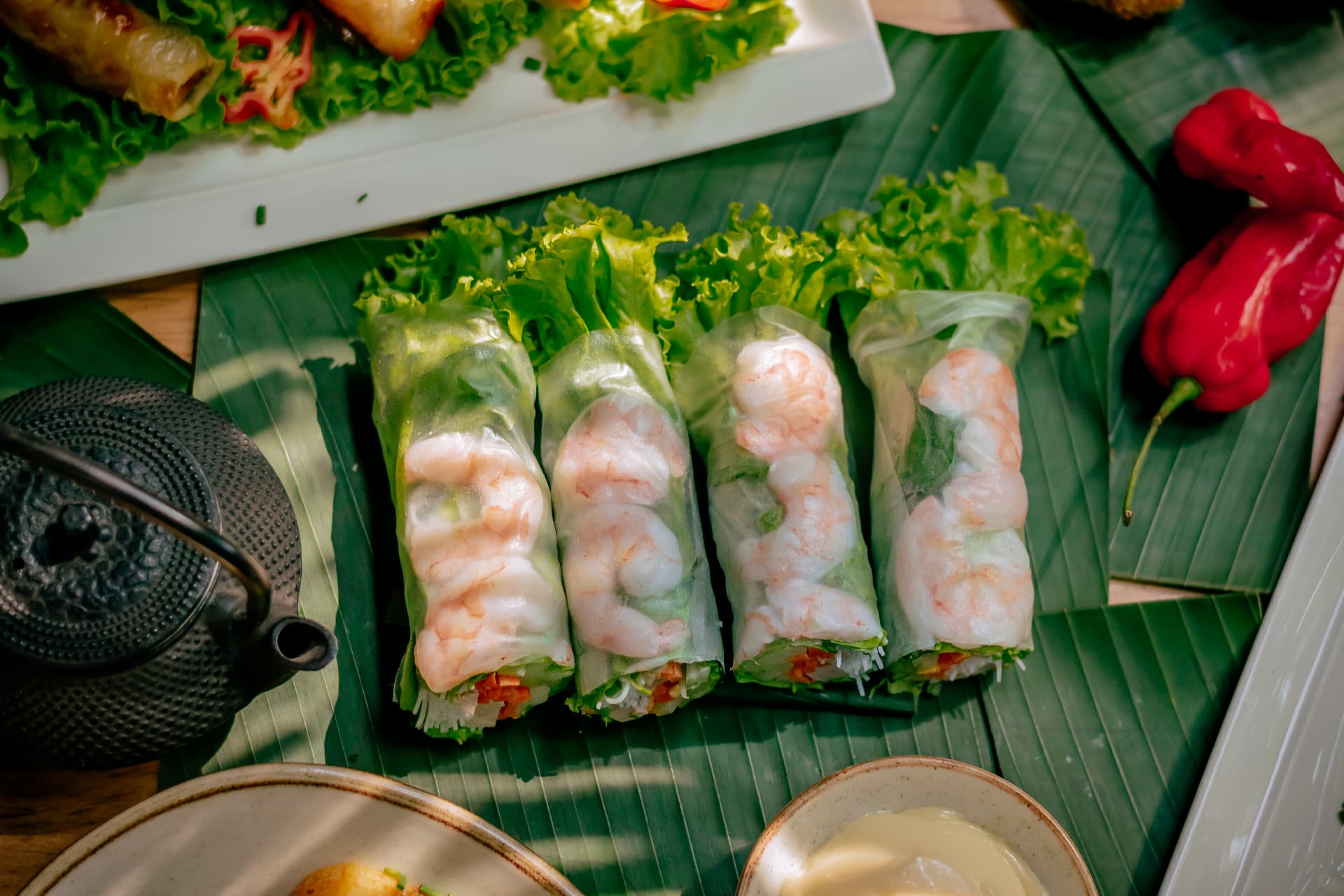Rollitos frescos — Gastronomía / cenital