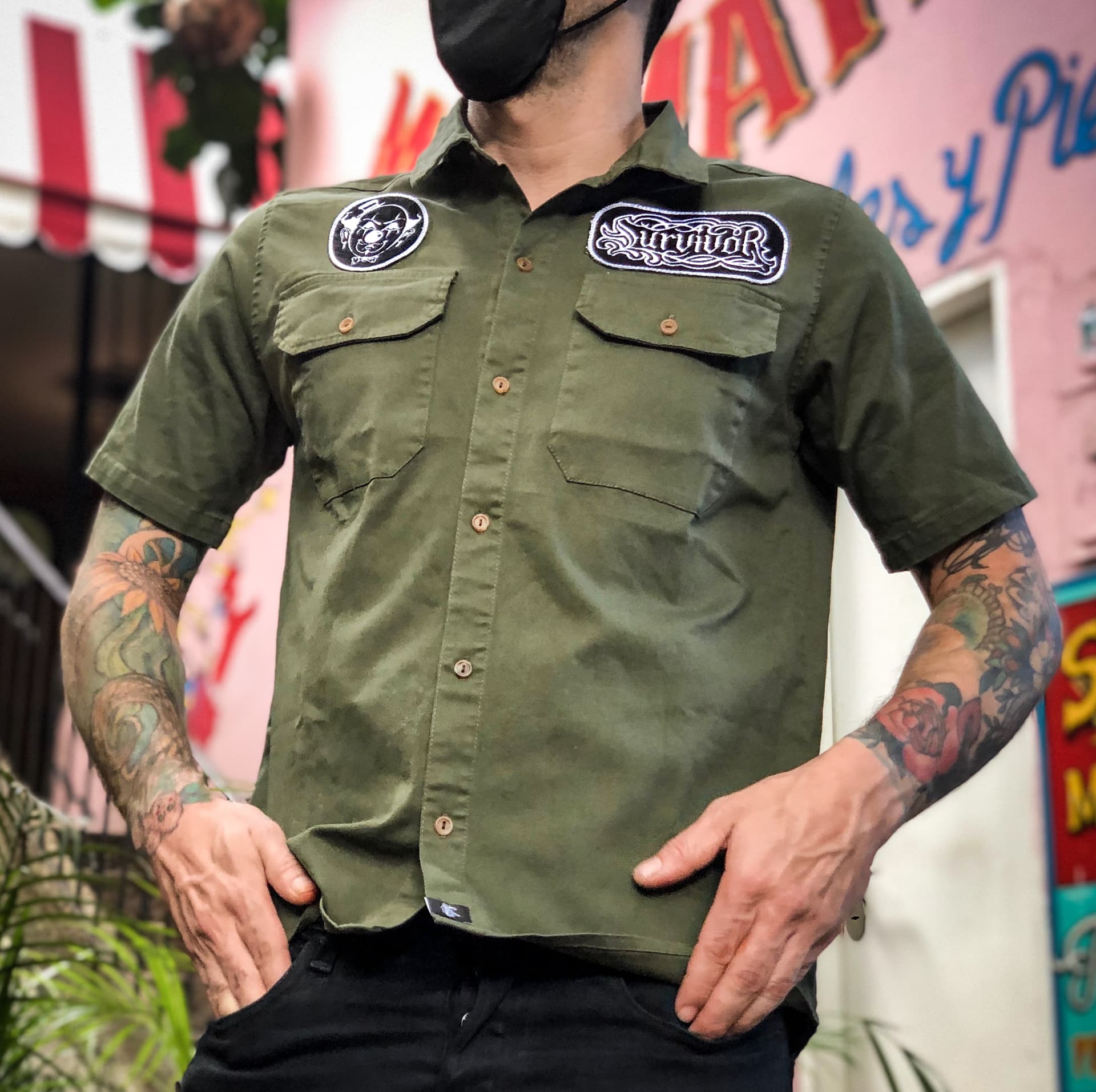 Sailors & Mermaids — Survivor — Merch / parches bordados