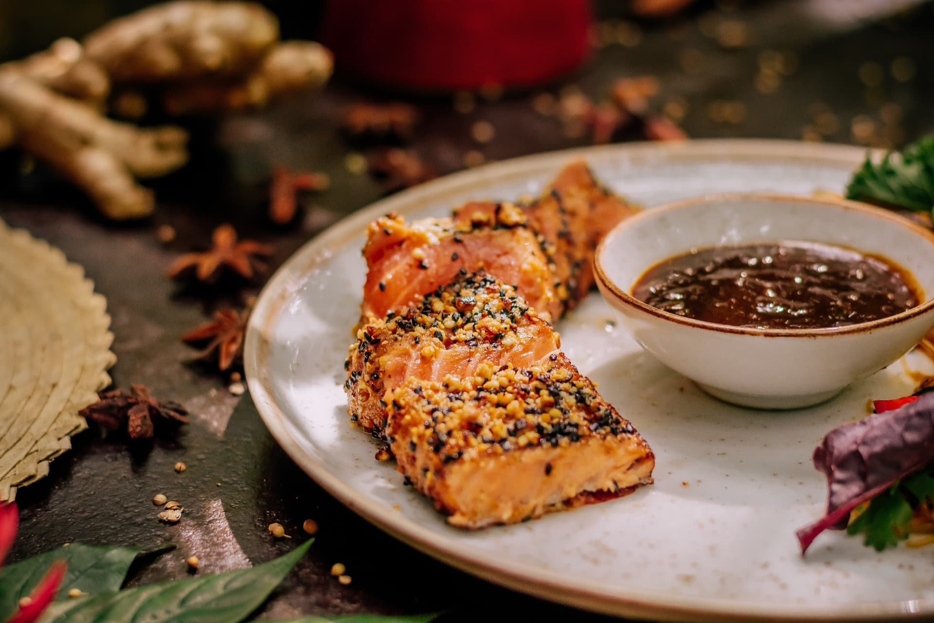 Salmón sellado — Gastronomía / producto